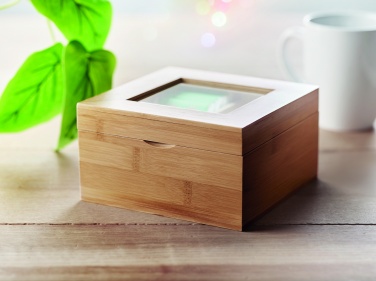 Logotrade business gift image of: Bamboo tea box
