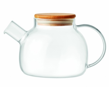 Logo trade promotional items image of: Teapot borosilicate glass 850ml