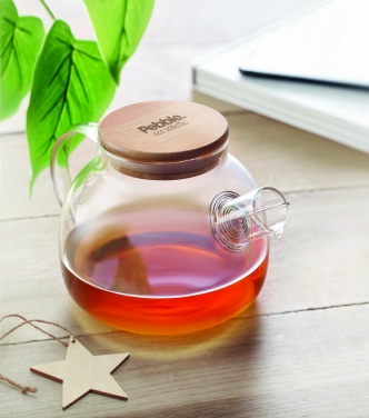 Logotrade promotional giveaways photo of: Teapot borosilicate glass 850ml