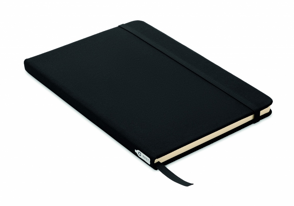 Logotrade promotional merchandise picture of: A5 RPET notebook 80 lined