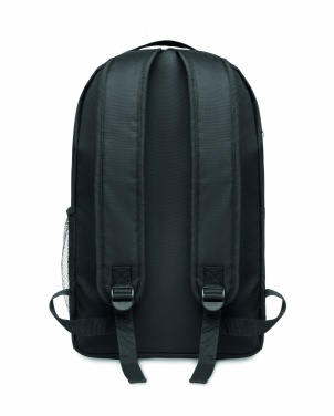 Logo trade promotional giveaways picture of: Backpack in RPET & COB light