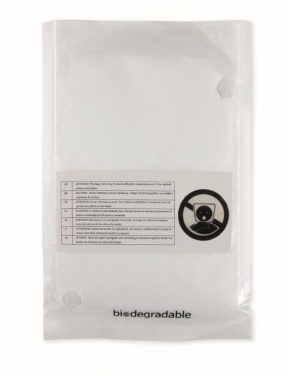 Logo trade promotional gifts image of: Biodegradable poncho and bag