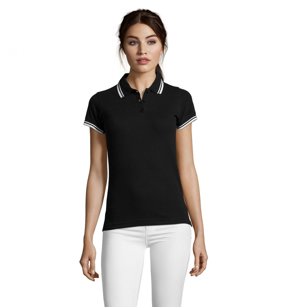 Logo trade advertising products image of: PASADENA women polo 200g