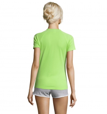 Logotrade promotional merchandise picture of: SPORTY WOMEN T-SHIRT POLYES