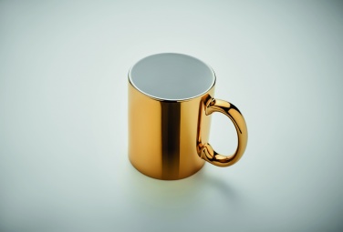 Logo trade promotional items image of: Ceramic mug metallic 300 ml
