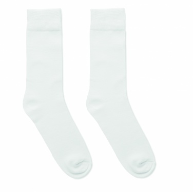 Logo trade promotional gift photo of: Pair of socks in gift box L