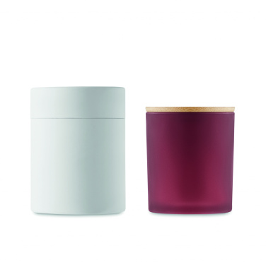 Logotrade promotional gift picture of: Plant based wax candle 200 gr