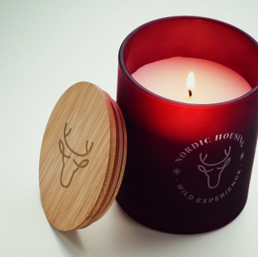 Logotrade promotional gift picture of: Plant based wax candle 200 gr