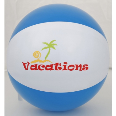Logo trade promotional products picture of: Bicolour beach ball KEY WEST