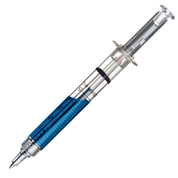 Logo trade promotional giveaway photo of: Plastic ballpen INJECTION