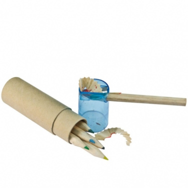 Logotrade promotional gift picture of: Wooden crayons BECKY