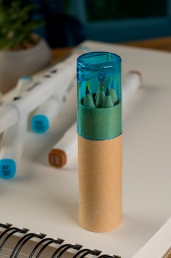 Logotrade promotional gift picture of: Wooden crayons BECKY