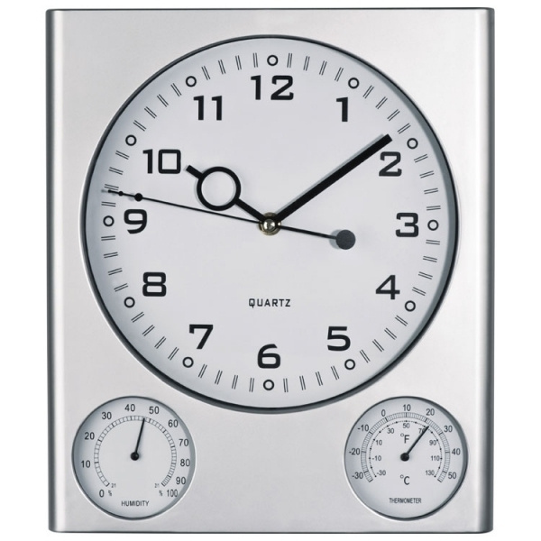 Logotrade promotional merchandise image of: Plastic wall clock DEN HAAG