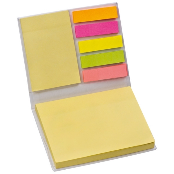 Logo trade promotional merchandise image of: Adhesive notepad PALMA