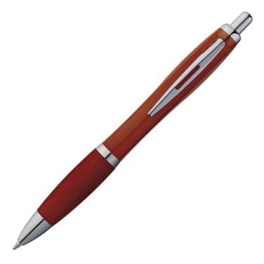 Logo trade promotional items image of: Plastic ballpen MOSCOW