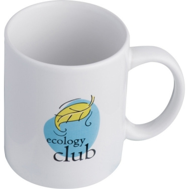 Logo trade corporate gift photo of: Ceramic mug MONZA 300 ml