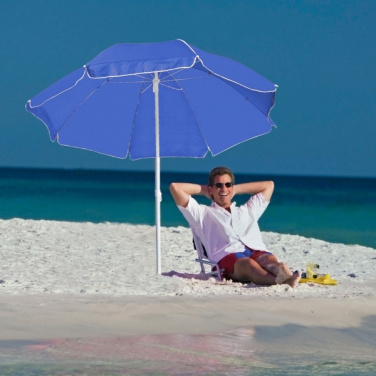 Logo trade corporate gift photo of: Beach umbrella FORT LAUDERDALE