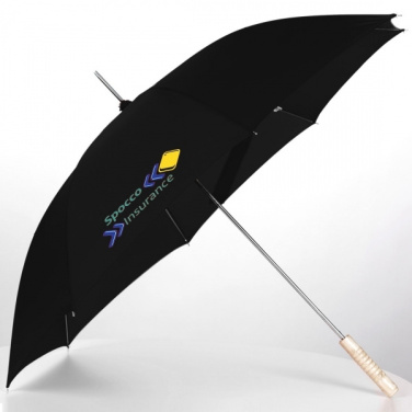 Logo trade promotional gifts image of: Automatic walking-stick umbrella LE MANS