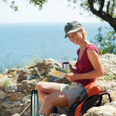 Logotrade promotional gift picture of: Stainless steel isolating flask VIRGINIA BEACH 100 ml