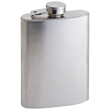 Logotrade promotional merchandise photo of: Stainless steel hip flask FRESNO 104 ml