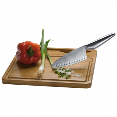 Logo trade promotional giveaway photo of: Cutting board with knife MANTOVA