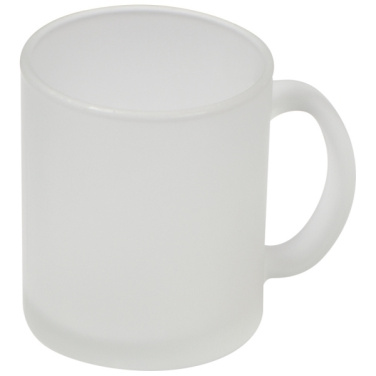 Logo trade corporate gift photo of: Glass coffee mug GENEVA 300 ml