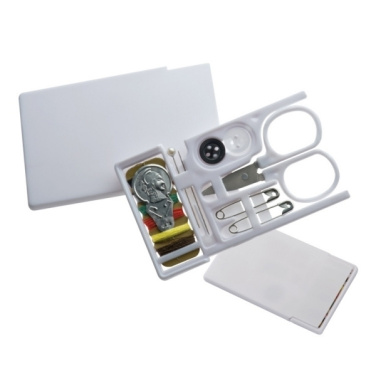 Logo trade corporate gifts image of: Travel sewing set LE HAVRE
