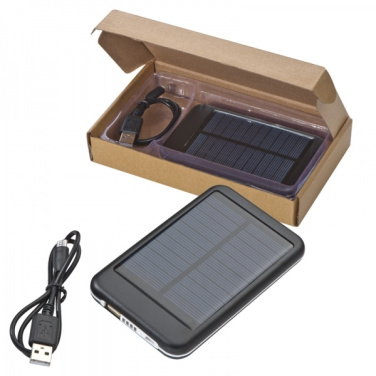 Logo trade promotional items picture of: Solar power bank PHILADELPHIA