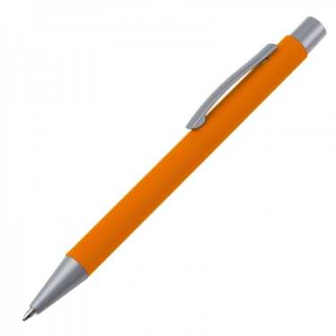 Logo trade corporate gifts picture of: Metal ballpen soft touch ABU DHABI