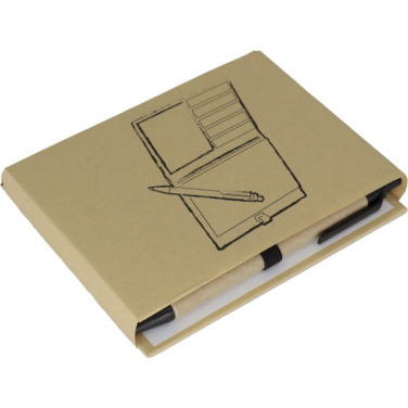 Logo trade promotional merchandise picture of: Adhesive note pad ST. LOUIS