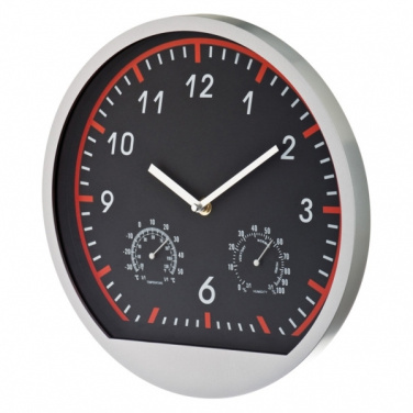 Logo trade corporate gifts image of: Wall clock BAGIO
