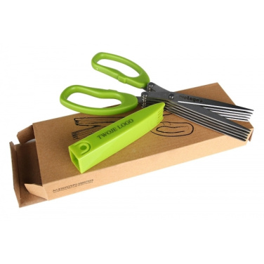 Logo trade promotional gifts picture of: Chive scissors BILBAO