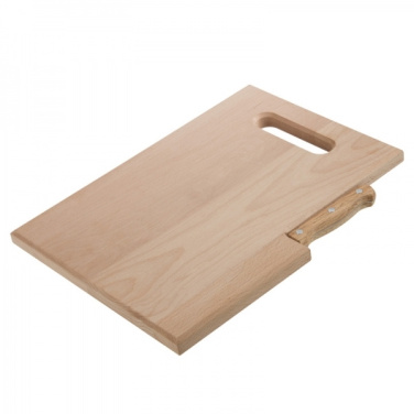 Logotrade advertising product image of: Wooden board with knife LIZZANO