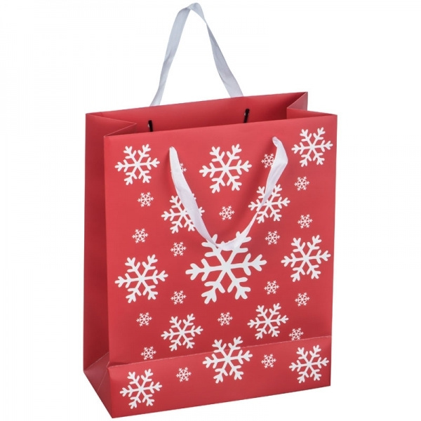 Logo trade advertising product photo of: Big Christmas paper bag ROMBAS