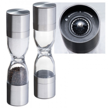 Logotrade business gift image of: Salt and pepper mill 2-in-1 ROME