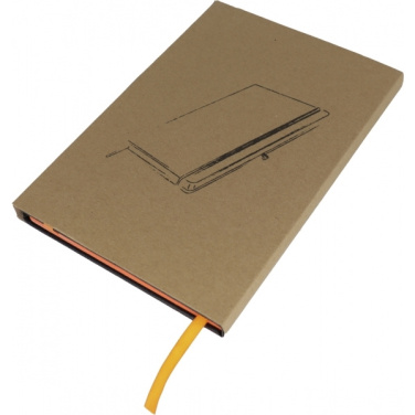 Logo trade promotional merchandise photo of: A5 note book CUXHAVEN
