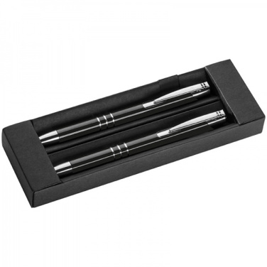 Logotrade advertising product picture of: Metal writing set CLAREMONT