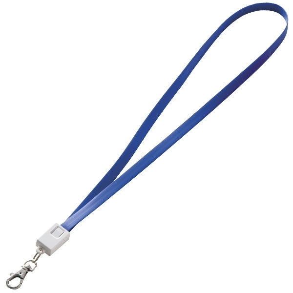 Logotrade business gifts photo of: Lanyard with usb cable LE PORT