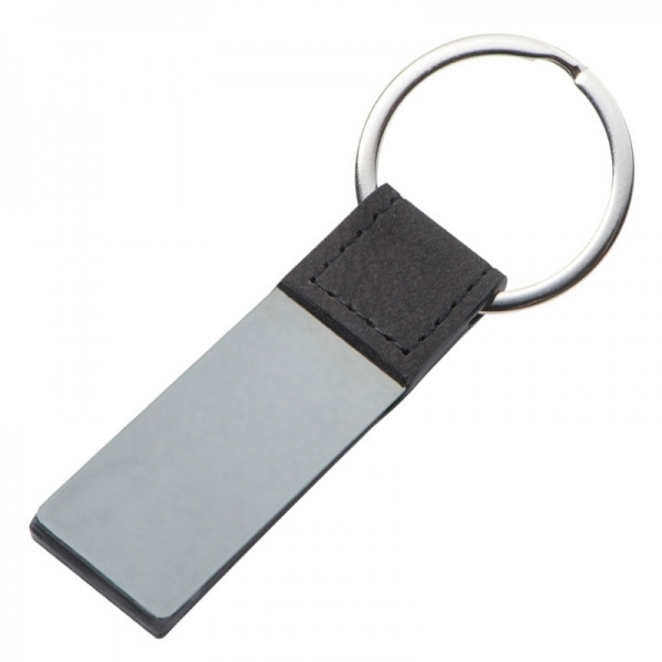 Logo trade corporate gifts image of: Keyring with mirror effect PENRITH