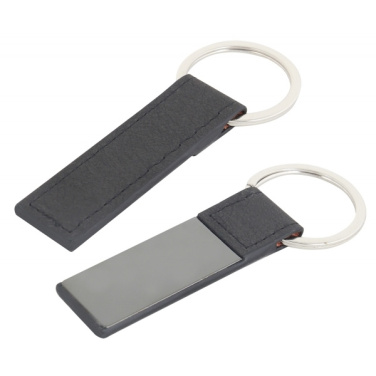 Logo trade corporate gifts image of: Keyring with mirror effect PENRITH