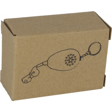 Logo trade corporate gifts image of: Keyring with alarm function OVADA