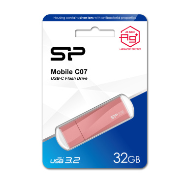 Logotrade corporate gift picture of: PENDRIVE SILICON POWER MOBILE - C07 3.2 32GB