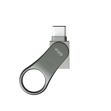 Logo trade promotional merchandise photo of: Pendrive Silicon Power for Type-C Mobile C80 3.2 OTG