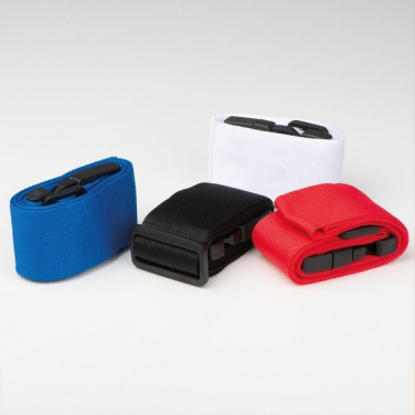 Logo trade promotional giveaway photo of: Adjustable luggage strap MOORDEICH