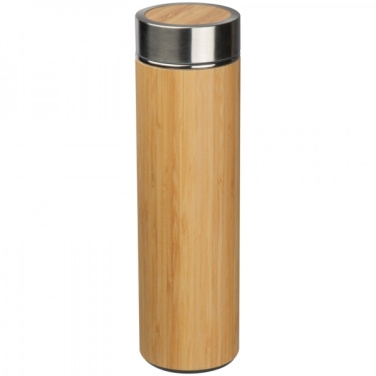 Logotrade corporate gift image of: Stainless steel bottle VALDEMORO 550 ml
