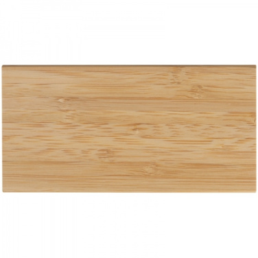 Logotrade promotional giveaway picture of: Bamboo power bank KATOWICE
