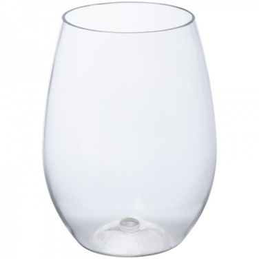 Logo trade promotional giveaways image of: Plastic glass ST. TROPEZ 450 ml