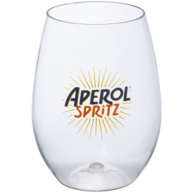 Logo trade corporate gifts image of: Plastic glass ST. TROPEZ 450 ml