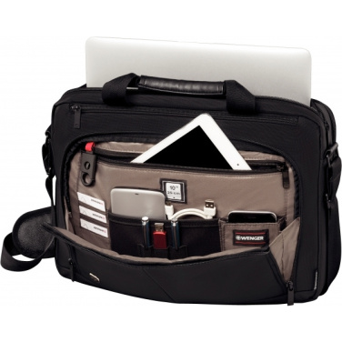 Logo trade corporate gift photo of: Laptop bag Wenger Source 16''