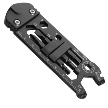 Logotrade promotional giveaways photo of: Bike tools INARI Schwarzwolf